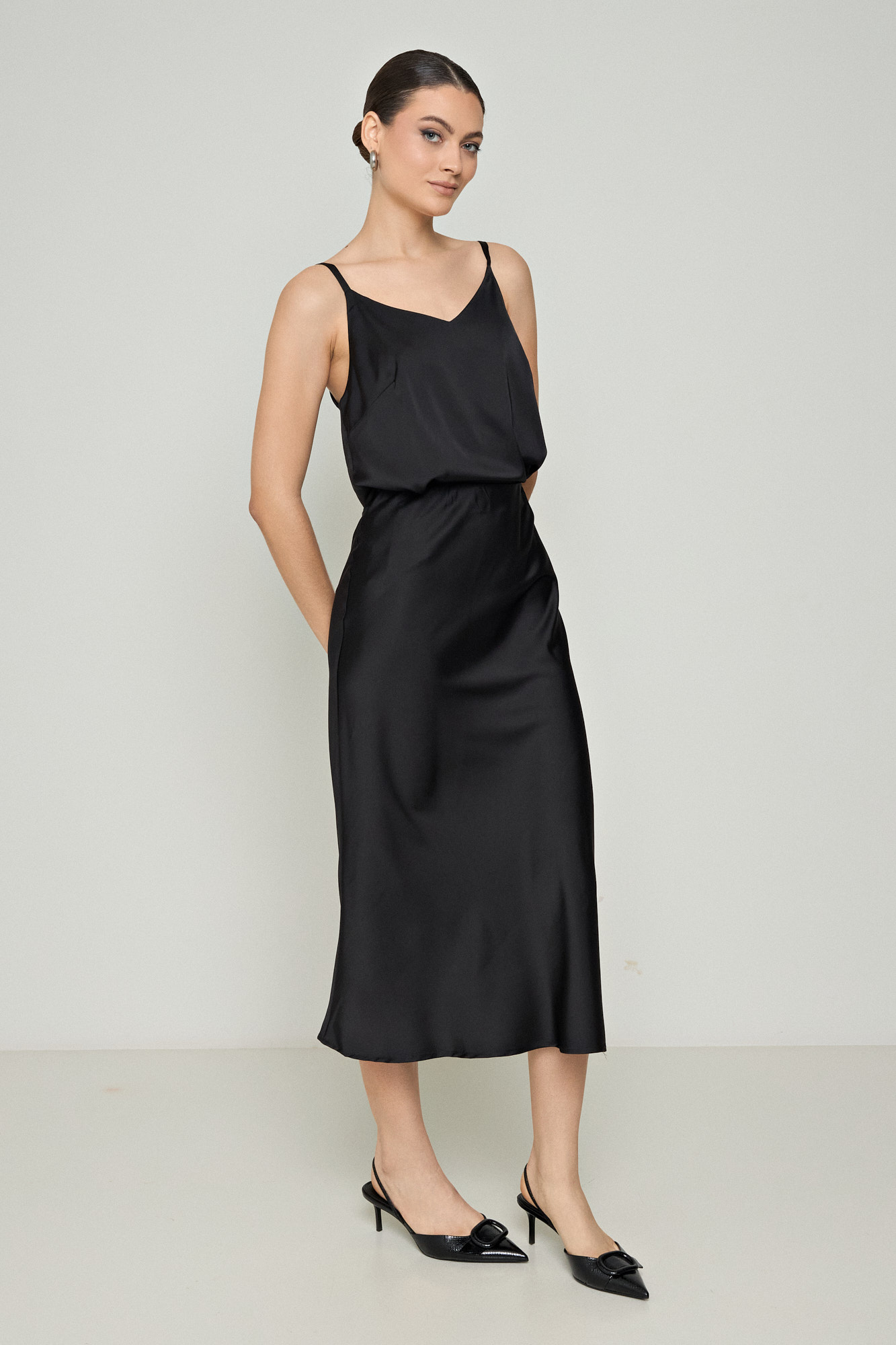 Picture of Midi fabric skirt