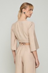 Picture of Wrap cropped top