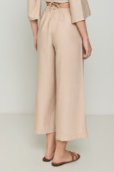 Picture of Short flared trousers with elastic