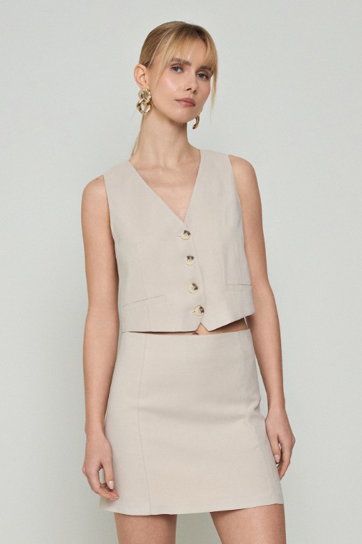 Picture of Waistcoat basic with buttons