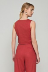 Picture of Basic linen waistcoat