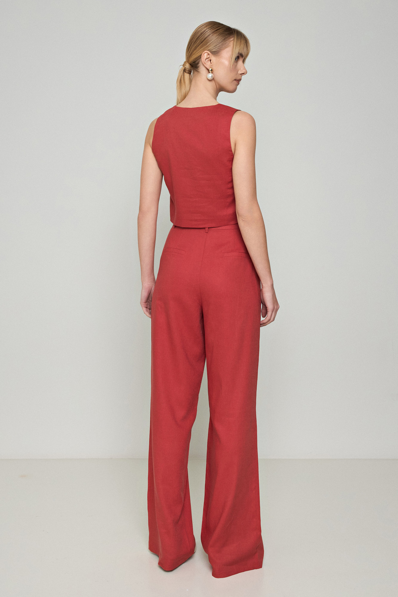 Picture of Basic linen waistcoat