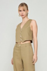 Picture of Basic linen waistcoat