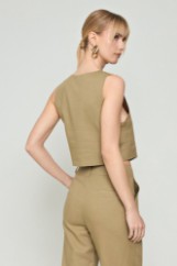 Picture of Basic linen waistcoat