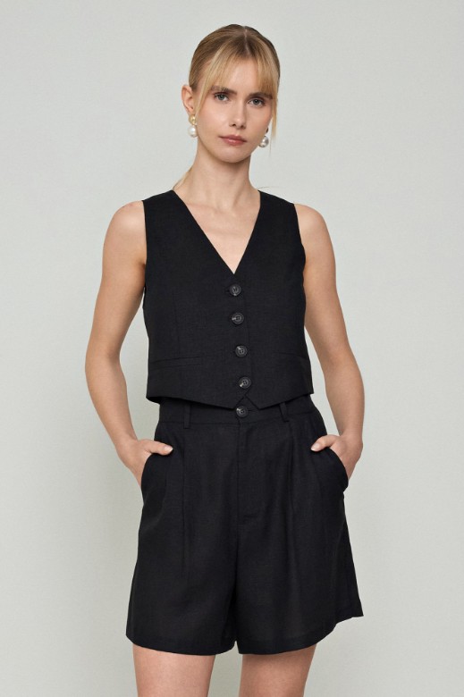 Picture of Basic linen waistcoat