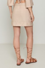 Picture of Mini skirt with knot