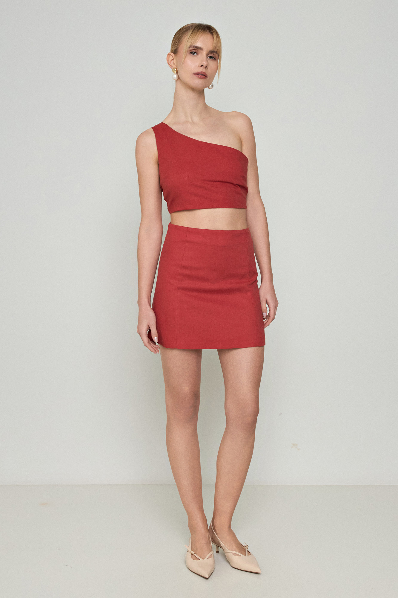 Picture of Mini linen skirt