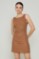 Picture of Linen dress with back fastening