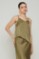 Picture of V-neck blouse with thin straps