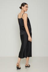 Picture of V-neck blouse with thin straps