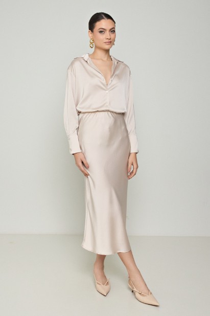 Picture of Midi fabric skirt