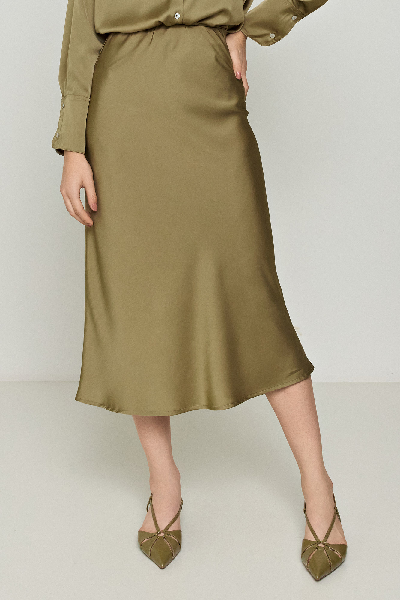 Picture of Midi fabric skirt