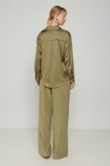 Picture of Loose basic satin shirt