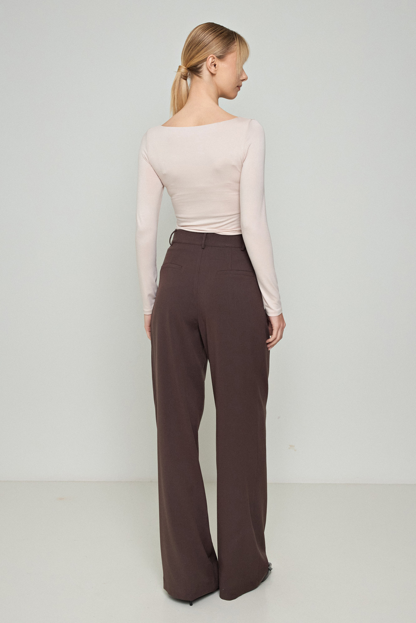 Picture of Bamboo blouse with square neckline
