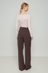 Picture of Bamboo blouse with square neckline