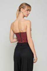 Picture of Croco bodice top