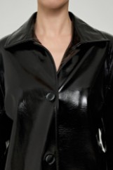 Picture of Croco trench coat with belt