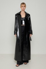 Picture of Croco trench coat with belt