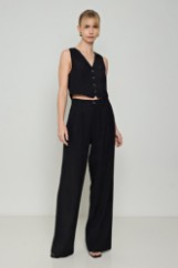 Picture of Loose-fitting fabric trousers