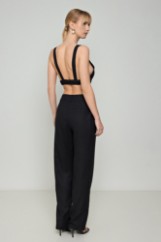 Picture of Crop top linen with elastic