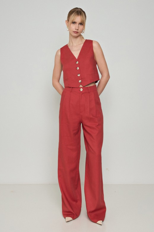 Picture of Linen trousers in a relaxed line