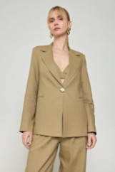 Picture of Slim-waisted linen jacket