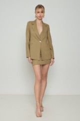 Picture of Slim-waisted linen jacket