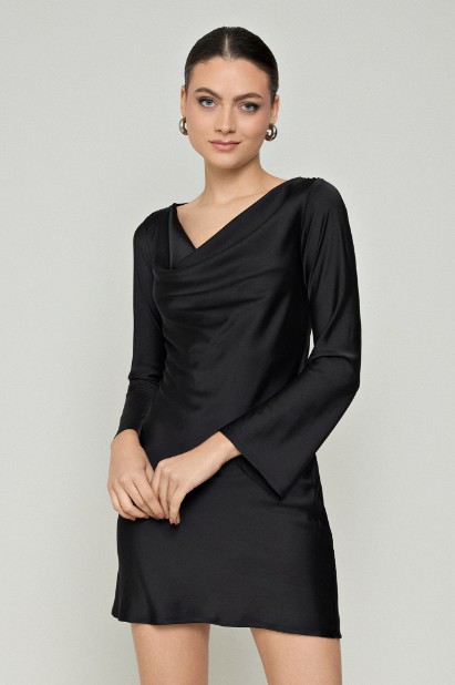 Picture of Draped mini dress