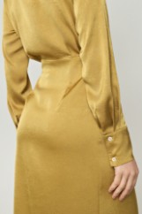 Picture of Printed satin dress