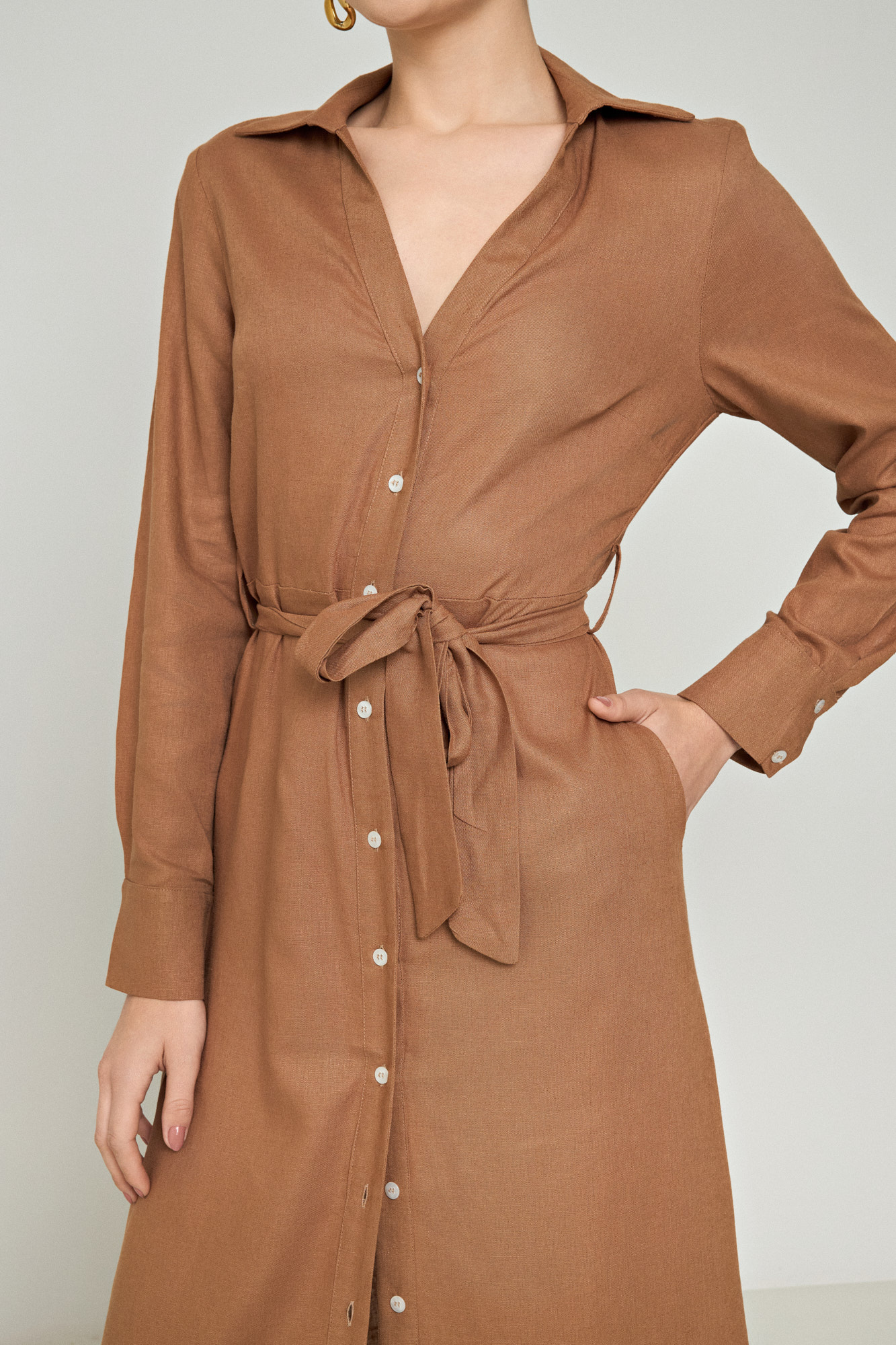 Picture of Linen maxi dress