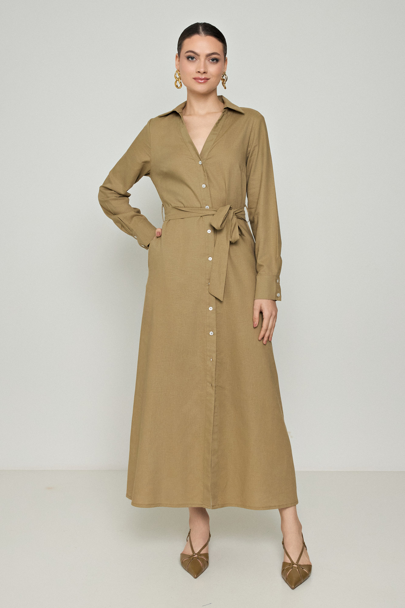 Picture of Linen maxi dress