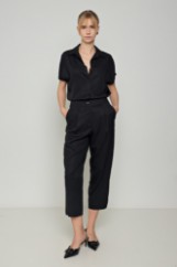 Picture of Lyocell Eco buggy pants with pleats