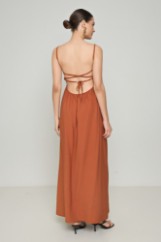 Picture of Backless dress with straps