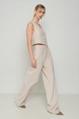 Picture of Loose-fitting fabric trousers