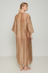 Picture of See-through Lyocell Eco maxi kimono