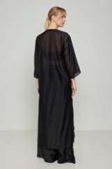 Picture of See-through Lyocell Eco maxi kimono