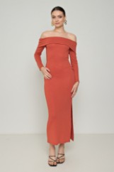 Εικόνα της Φόρεμα Resort Off-Shoulder