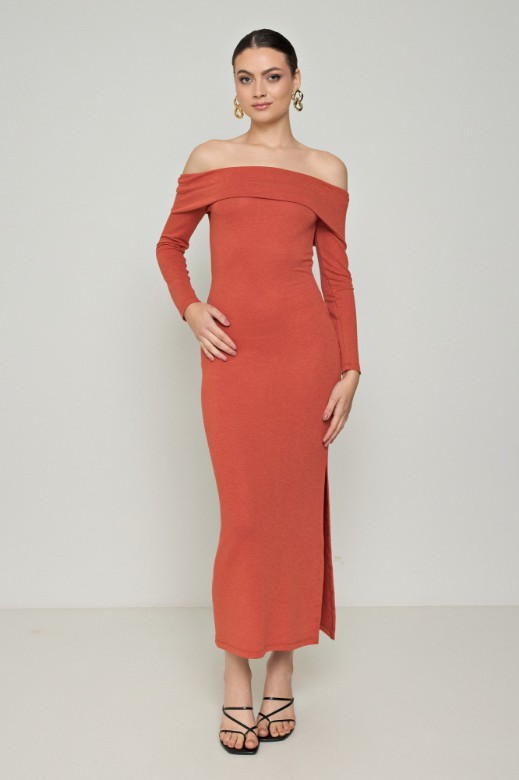 Εικόνα της Φόρεμα Resort Off-Shoulder