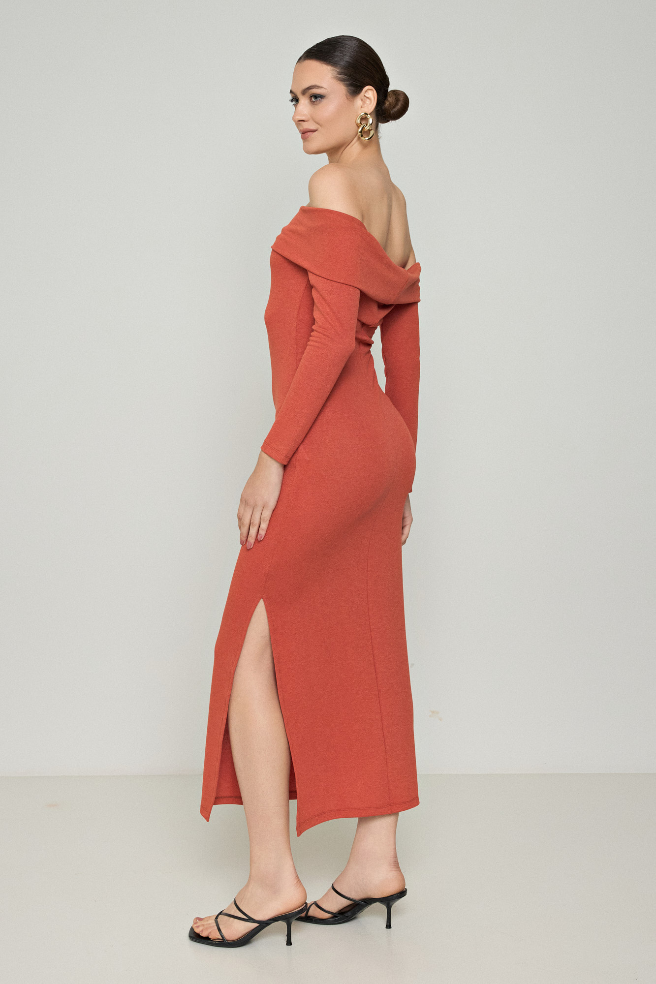 Εικόνα της Φόρεμα Resort Off-Shoulder