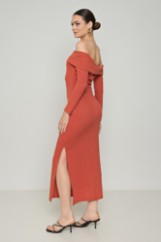 Εικόνα της Φόρεμα Resort Off-Shoulder