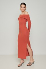 Εικόνα της Φόρεμα Resort Off-Shoulder