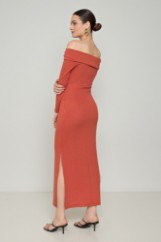 Εικόνα της Φόρεμα Resort Off-Shoulder