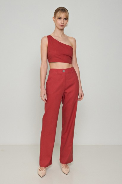 Picture of Tailored linen pants