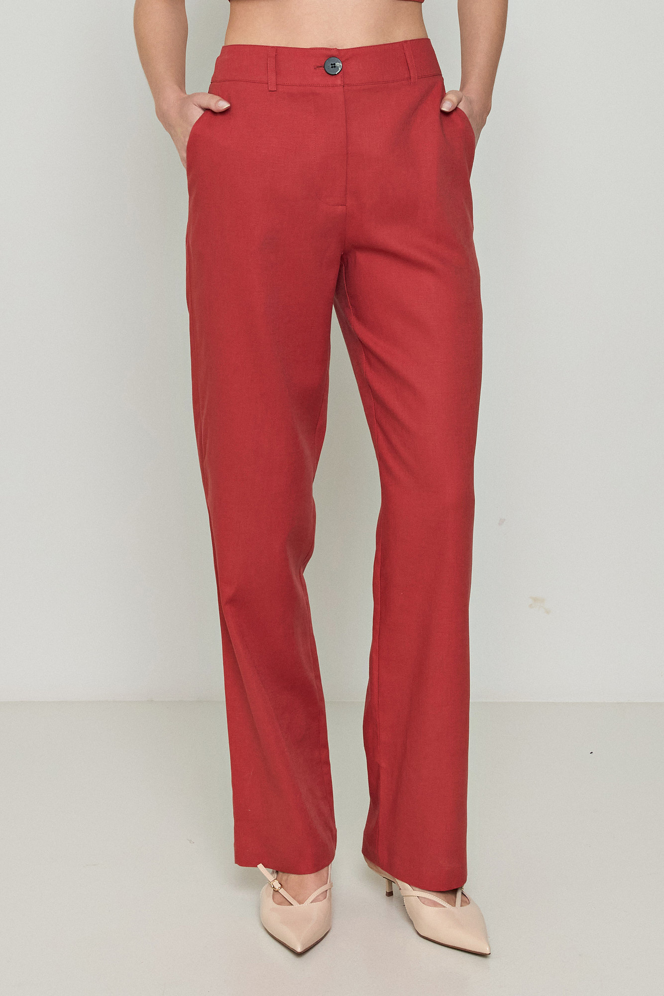 Picture of Tailored linen pants