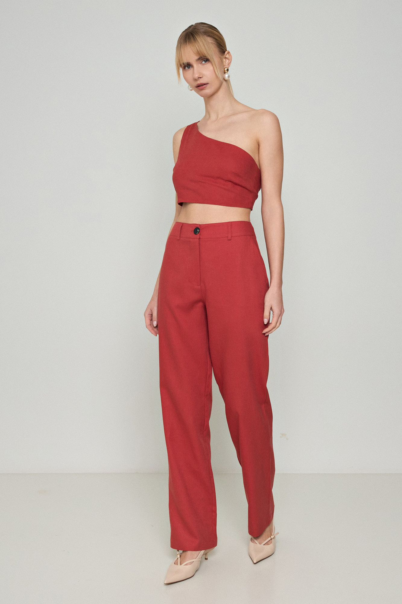 Picture of Tailored linen pants