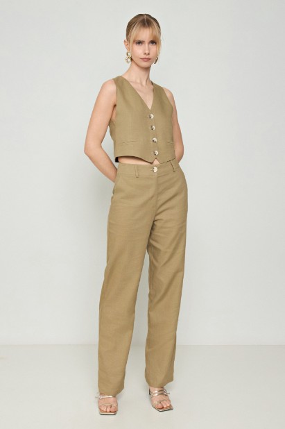 Picture of Tailored linen pants