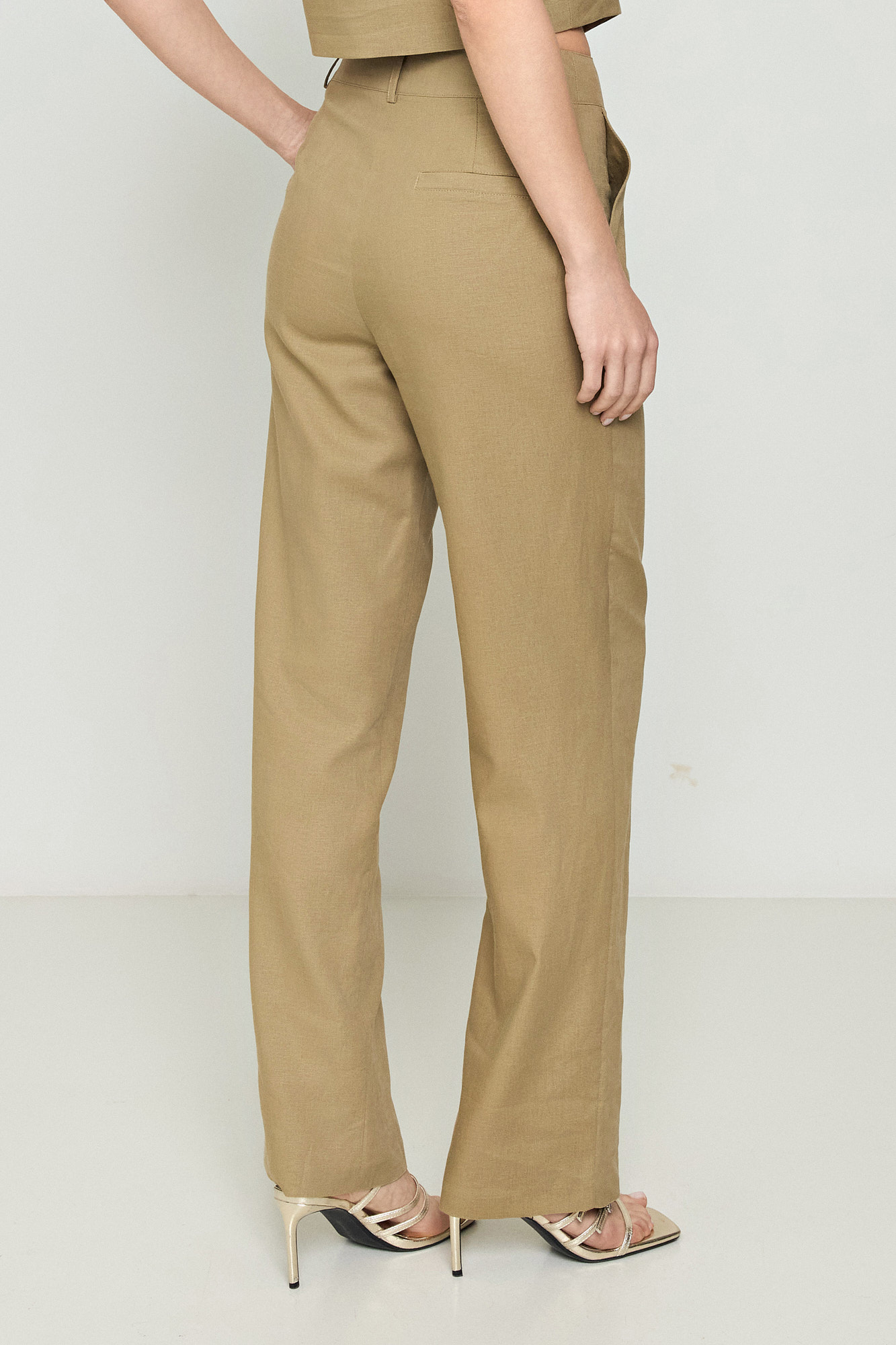 Picture of Tailored linen pants