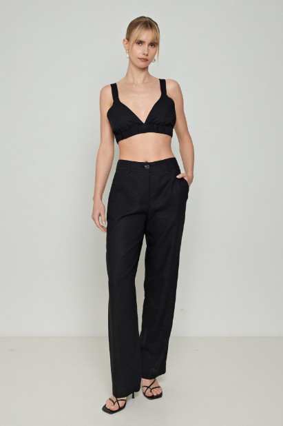 Picture of Tailored linen pants