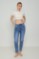 Picture of High-waisted mom fit  jeans