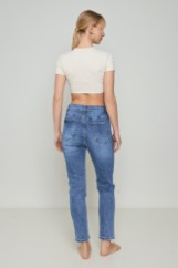Picture of High-waisted mom fit  jeans